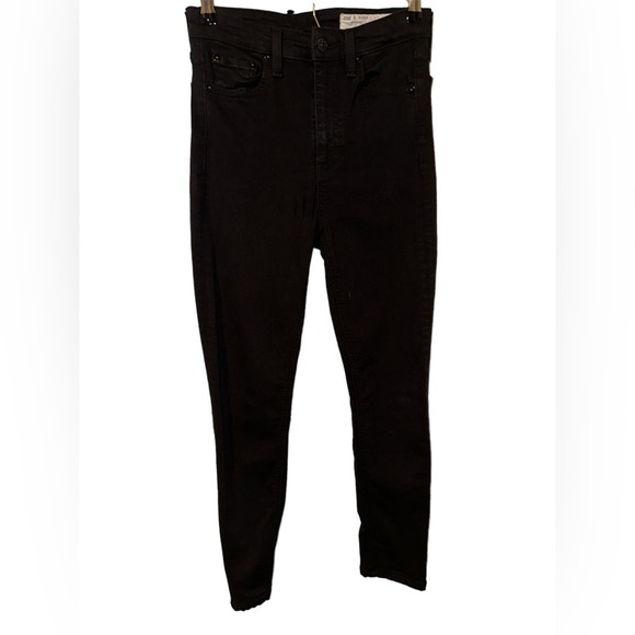 RAG & BONE NINA HIGH RISE SKINNY STRETCH DENIM JEANS SIZE 26 - Picture 9 of 13